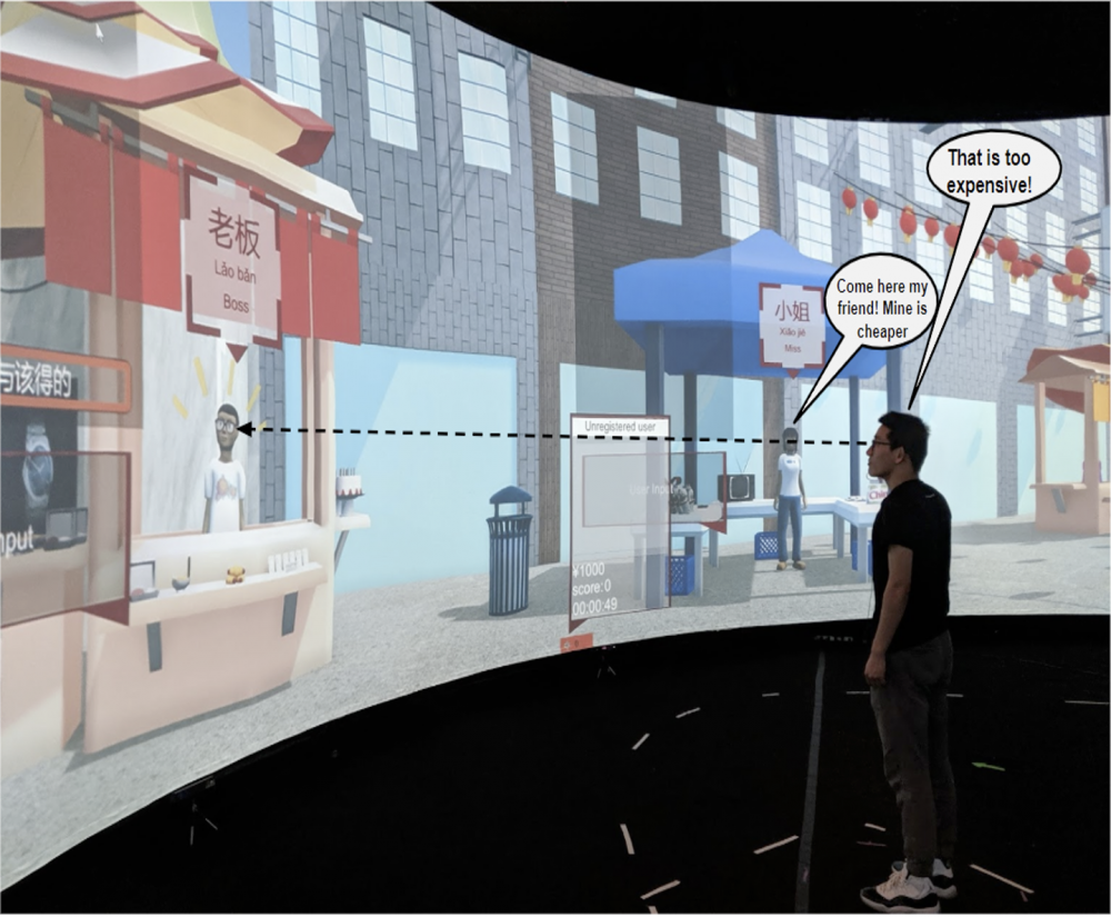 Prototype for automatic negotiating agent within the context of the Cognitive and Immersive Room